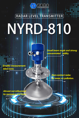 खरीदें 26GHz NYRD-810 उच्च आवृत्ति मीटर तरंग रडार ठोस स्तर सेंसर निर्देशित रडार एसिड स्तर ट्रांसमीटर online manufacture