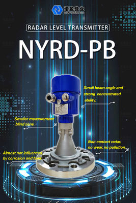 अच्छी कीमत NYRD-PB-A ±3mm सटीकता टैंक तरल पदार्थों और ठोस कणों के लिए उच्च सटीकता रडार पानी स्तर सेंसर रडार स्तर गेज ऑनलाइन