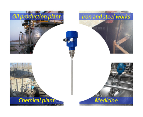 खरीदें 1.8GHz NYRD-702 फैक्टरी प्रत्यक्ष बिक्री उच्च सटीकता निर्देशित तरंग रडार स्तर मीटर ट्रांसमीटर 4-20mA आउटपुट के साथ online manufacture