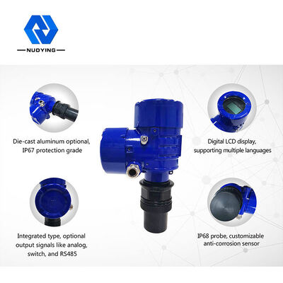 अच्छी कीमत NYCSUL-503 बड़ी शक्ति उच्च संवेदनशीलता अल्ट्रासोनिक स्तर मीटर ऑनलाइन