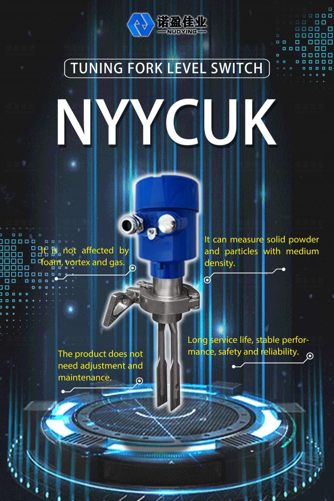 विशिष्ट तरल स्तर आवश्यकताओं और अनुप्रयोगों के लिए अनुकूलन योग्य ट्यूनिंग फोर्क स्तर स्विच 2