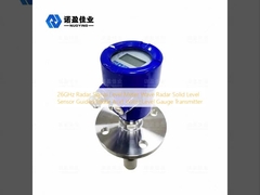 26GHz रडार सिग्नल लेवल मीटर वेव रडार ठोस स्तर सेंसर निर्देशित रडार एसिड वाटर लेवल गेज ट्रांसमीटर