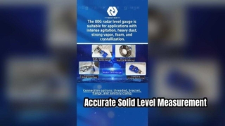 रडार स्तर ट्रांसमीटर ठोस सामग्री मापन