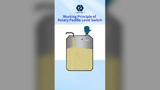 रोटरी पैडल लेवल स्विच विश्वसनीय सामग्री का पता लगाने